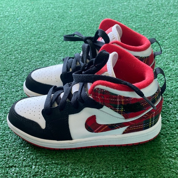 Nike Other - Nike Jordan 1 Mid ‘Bad Santa’ Unversity Sneakers | Jordan 1 | Nike |